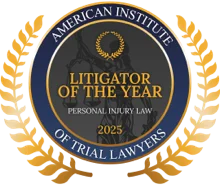 American Institute Of Trial Lawyers Litigator of the Year Personal Injury 2025